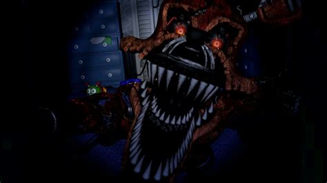 5 nights at foxy's|fnaf nightmare foxy jumpscare.